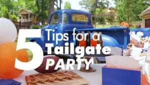 5 Tips for a Tailgate Party