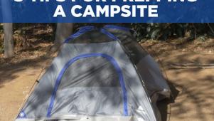 How to Prep a Campsite
